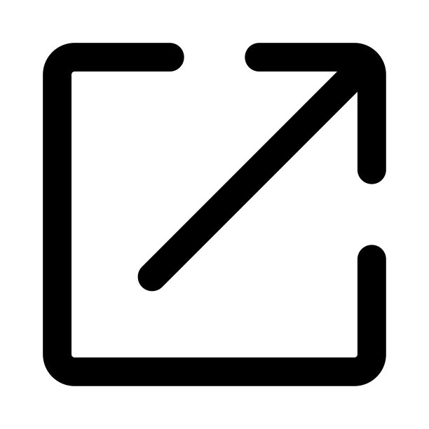 屏幕放大细线矢量图标图片下载