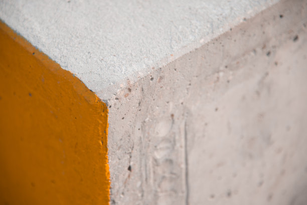 立方体角的纹理有白色和橙色。背景图片来源图片下载