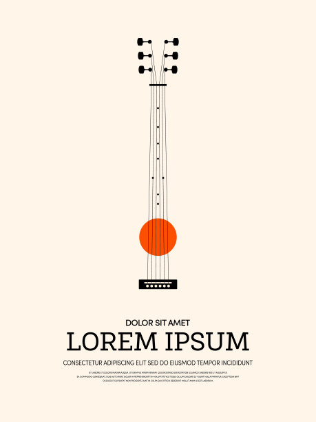 音乐复古复古海报背景图片下载