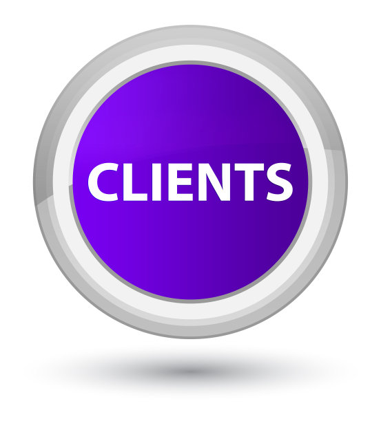 客户端素色紫色圆形按钮图片下载