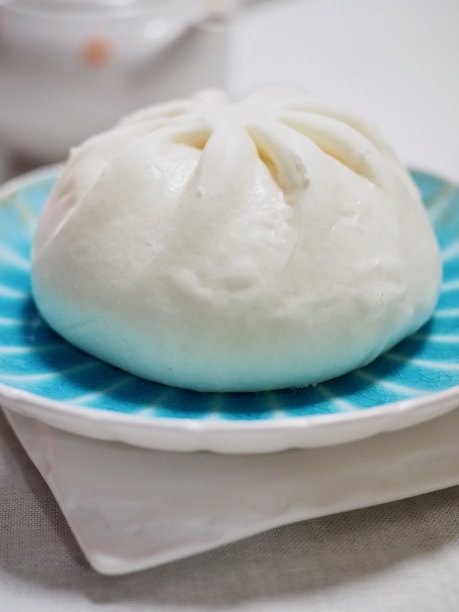 亚洲美食：蒸包素材图片