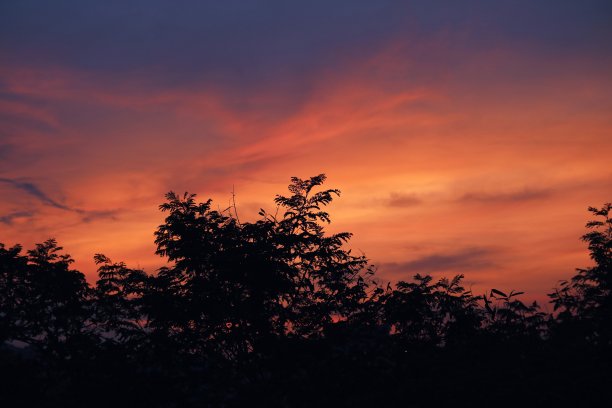 日落的天空图片下载