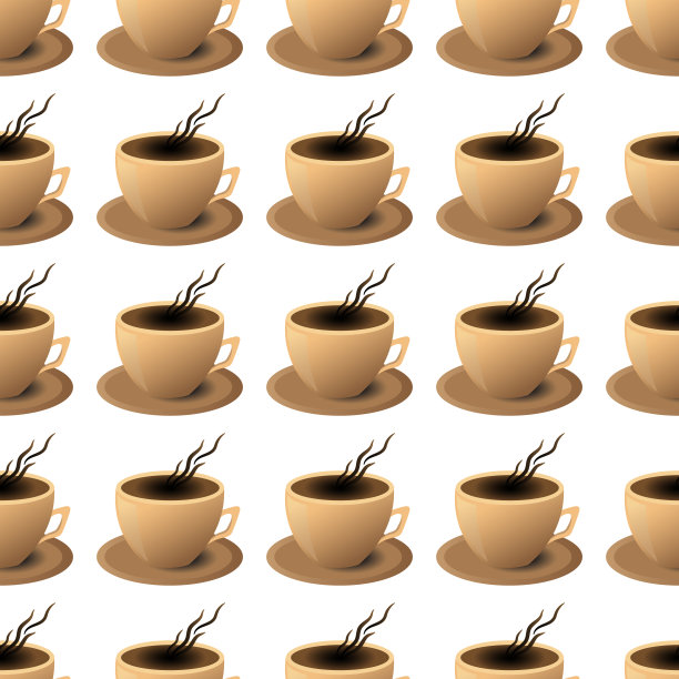 图案以向量EPS覆盖咖啡图片下载
