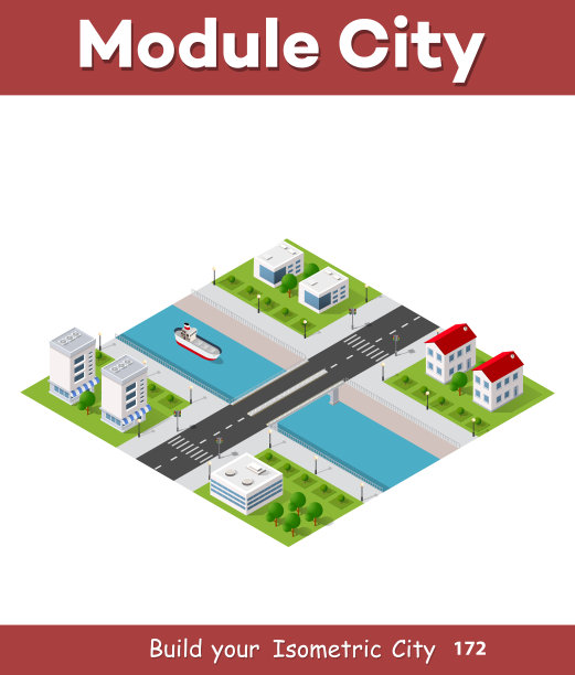 等距矢量图图片下载