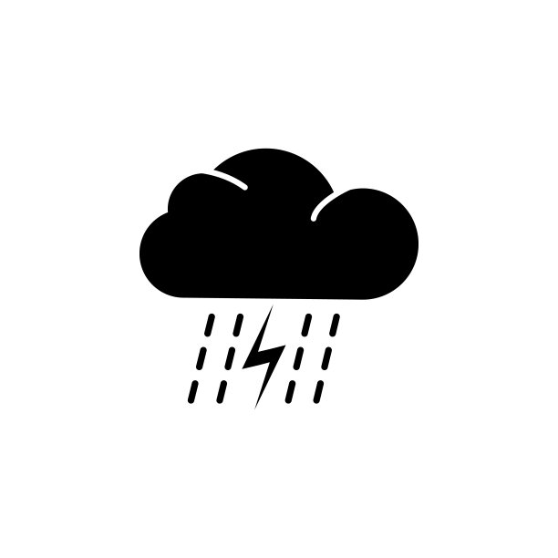 雷暴图标图片下载