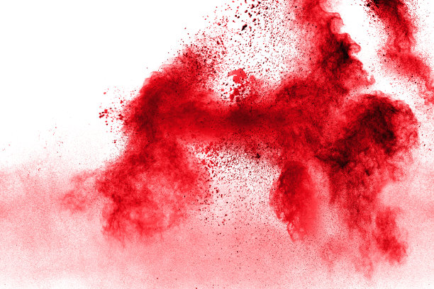 红色的粉摊图片下载