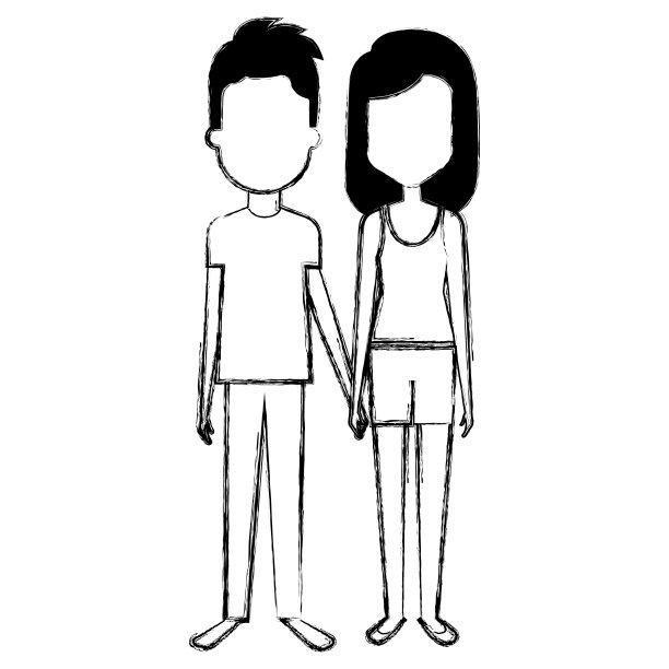 情侣化身角色图片下载