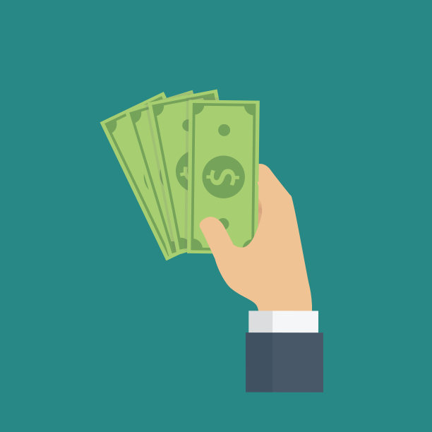 拿着现金支付或购买手势图片下载