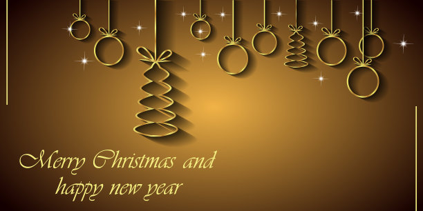 2018圣诞快乐背景。图片下载