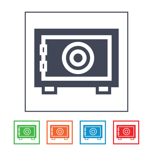 安全保险箱图标图片下载