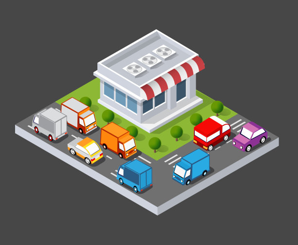 等距3 d商店图片下载