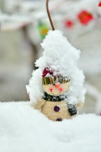 小雪人图片下载