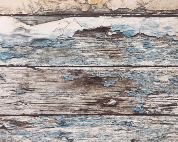 水平风化木板背景图片下载