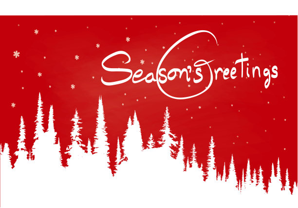 单调的圣诞贺卡图片下载