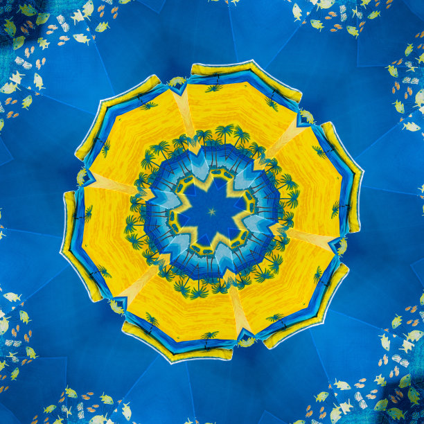 热带岛曼荼罗图片下载