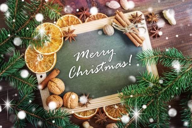 美丽的圣诞背景图片下载