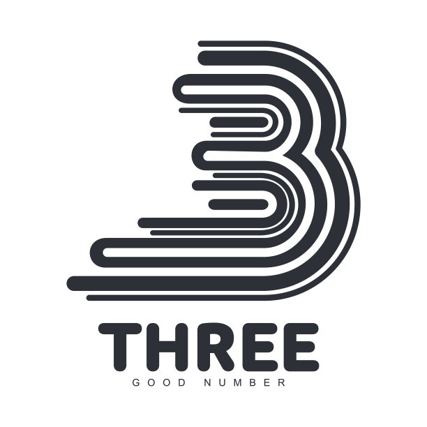 三个数字图标图片下载