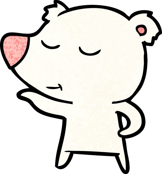 北极熊卡通图片下载