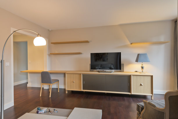 豪华住宅中的客厅图片下载