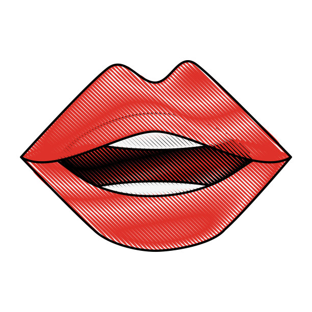 性感女人的嘴唇图片下载