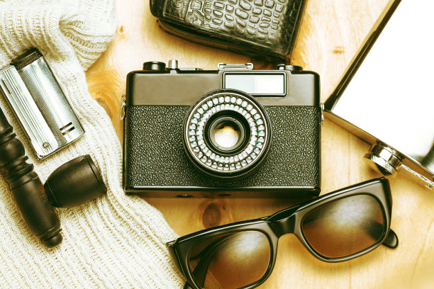 创意人士的配件。图片下载