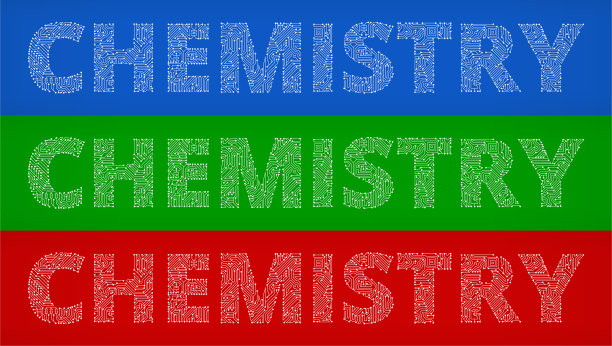 化学电路板颜色矢量背景。图片下载