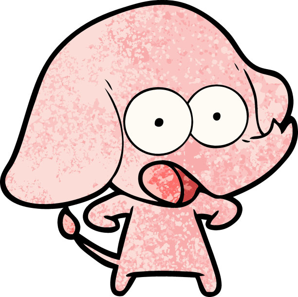 可爱的卡通大象图片下载