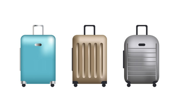 一套剪贴画手提箱图片下载