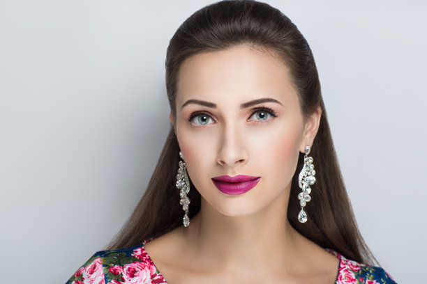 美丽美丽的妆容图片下载