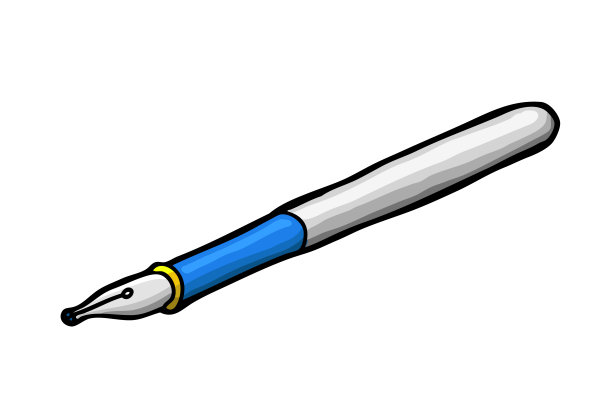 画墨水笔图片下载