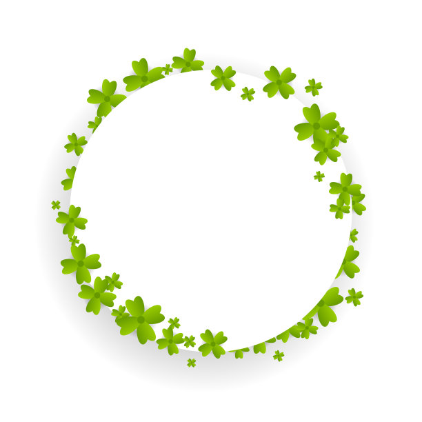 爱尔兰圣帕特里克绿三叶草图片下载