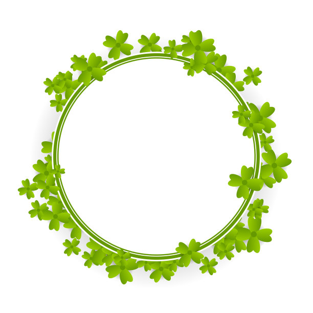 爱尔兰圣帕特里克绿三叶草图片下载