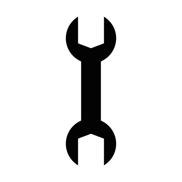 扳手工具隔离图标图片下载