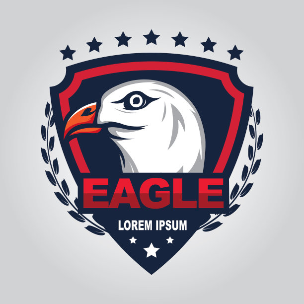 鹰设计模板图片下载