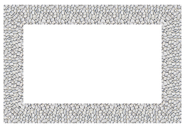框架设计以白石卵石-意象与复制空间图片下载