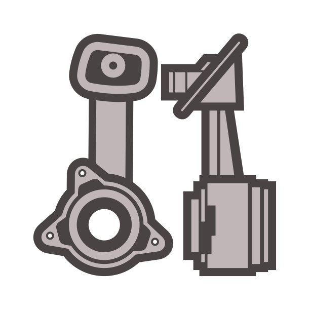 释放轴承图标在白色背景上图片下载