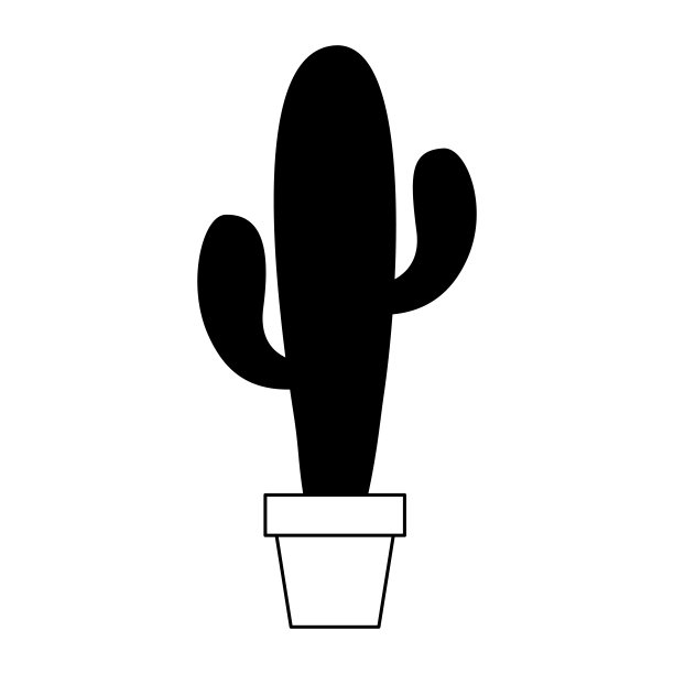 盆栽仙人掌植物天然装饰室内图片下载