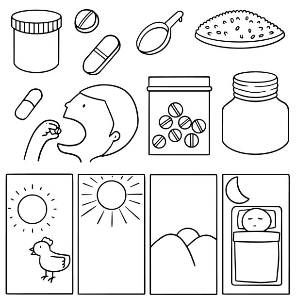 服药指导图片下载