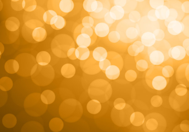 抽象的金色光散景背景矢量插图。图片下载