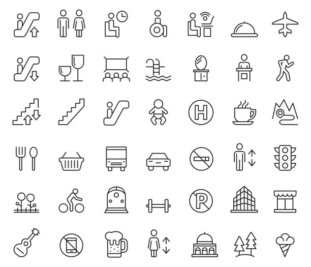 公共图标集图片下载