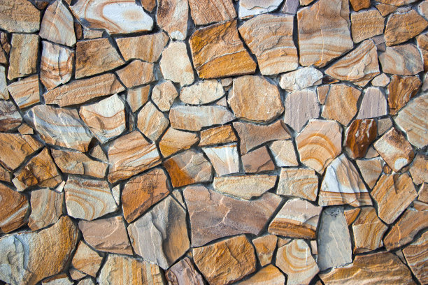 干石材墙面纹理背景图片下载