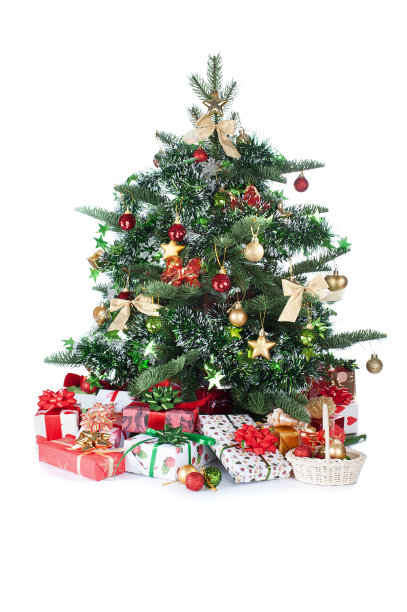 装饰圣诞树图片下载