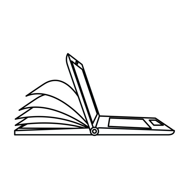 带电子书的笔记本电脑图片下载