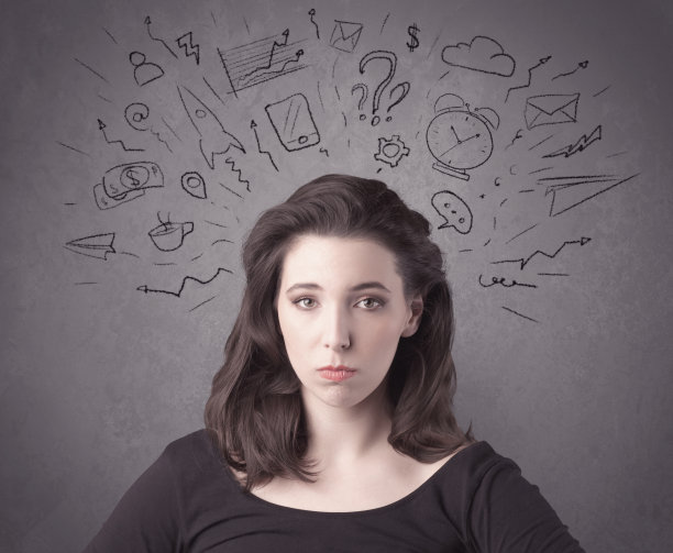 表情滑稽的女孩图片下载