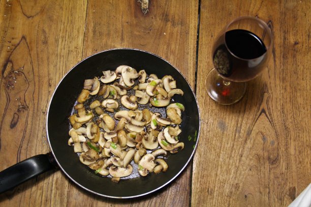 蘑菇煎锅图片下载