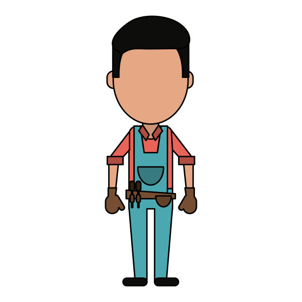 工人化身全身图片下载