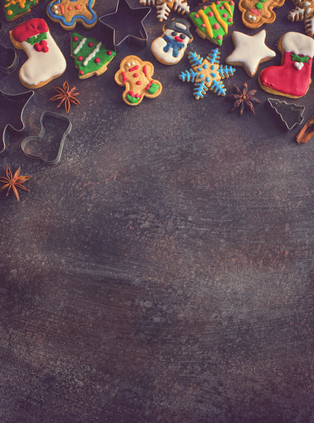 自制圣诞姜饼图片下载