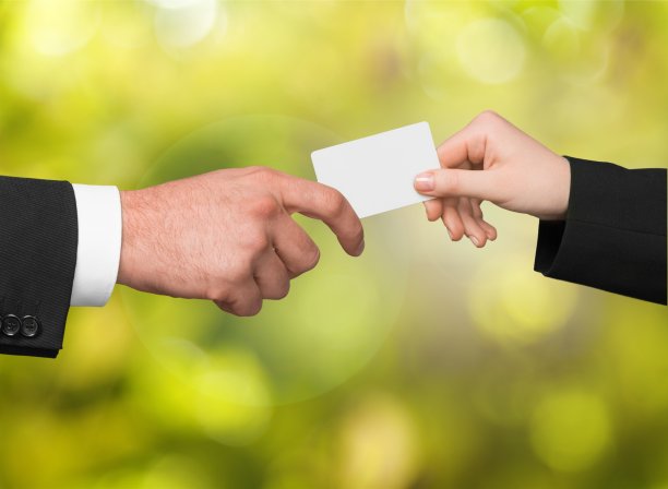 的名片。图片下载