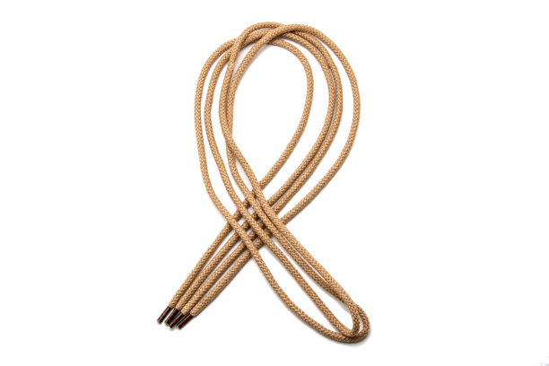 鞋带孤立在白色图片下载