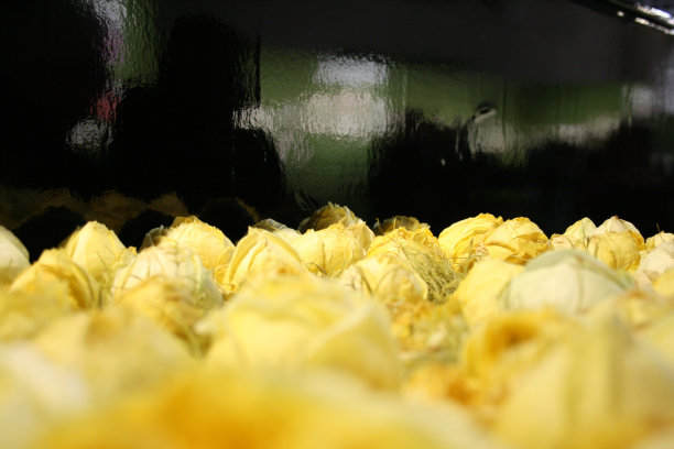 黄玫瑰床图片下载